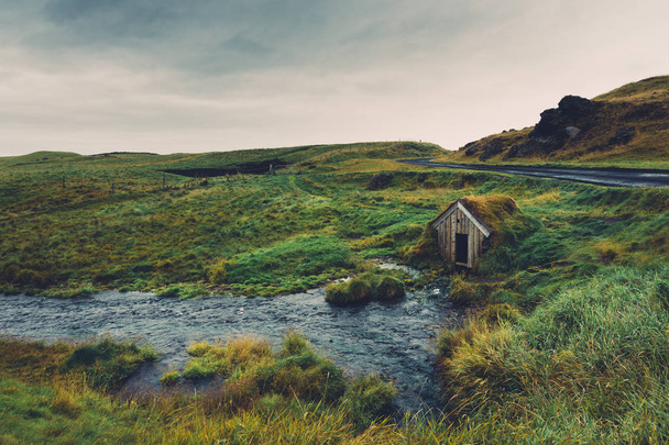 Scena rurale islandese
 - Foto, immagini