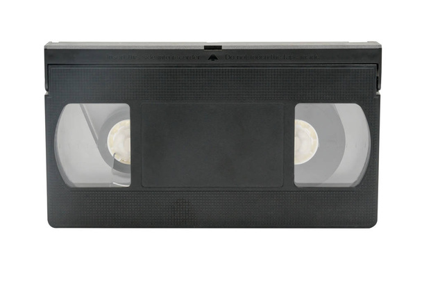 cassete de vídeo close-up isolado no fundo branco
.  - Foto, Imagem