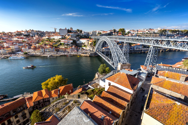 Krajobraz miasta Porto, Portugalia - Zdjęcie, obraz