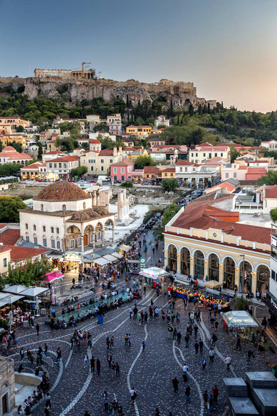 Athén Görögország tőke város látképe - Fotó, kép