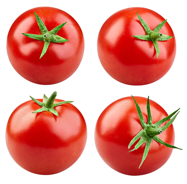 tomatoes isolated on white - Foto, Imagem