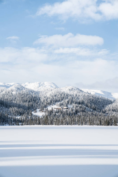 Зима в Норвегии
 - Фото, изображение