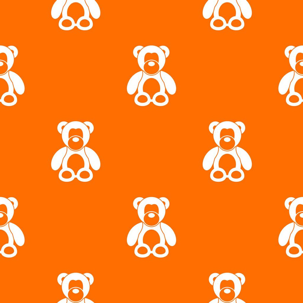 Teddy bear pattern seamless - ベクター画像
