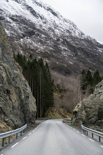 Roads in Norway - Foto, Bild