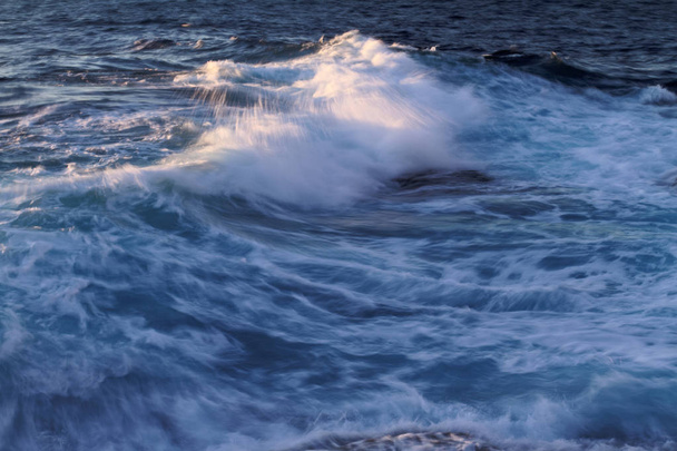 Windy blue sea - Фото, изображение