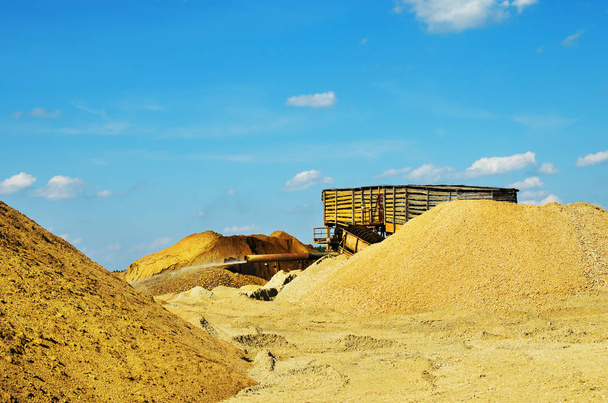 gold mining by the hydraulic method - Fotografie, Obrázek