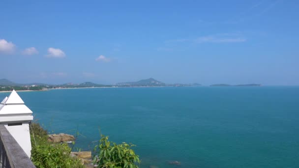 Belle île tropicale de Samui, Thaïlande forme belvédère
 - Séquence, vidéo