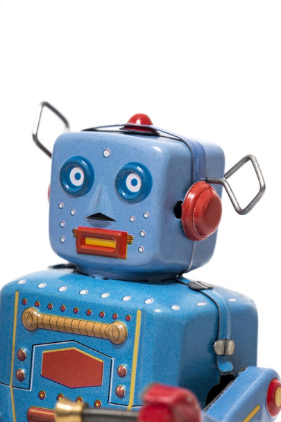 Vintage juguete robot de lata
 - Foto, Imagen