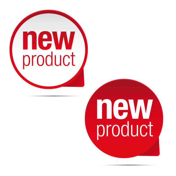 New product label tag sign - Vetor, Imagem