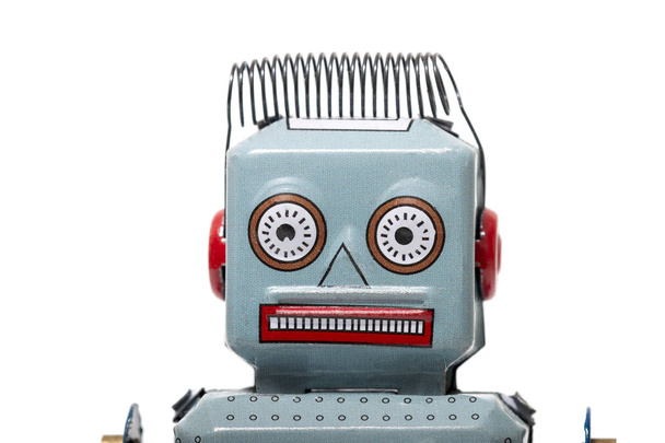 Vintage cyny robot zabawka - Zdjęcie, obraz
