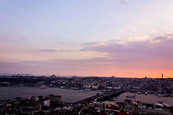 İstanbul şehir manzarası - Fotoğraf, Görsel