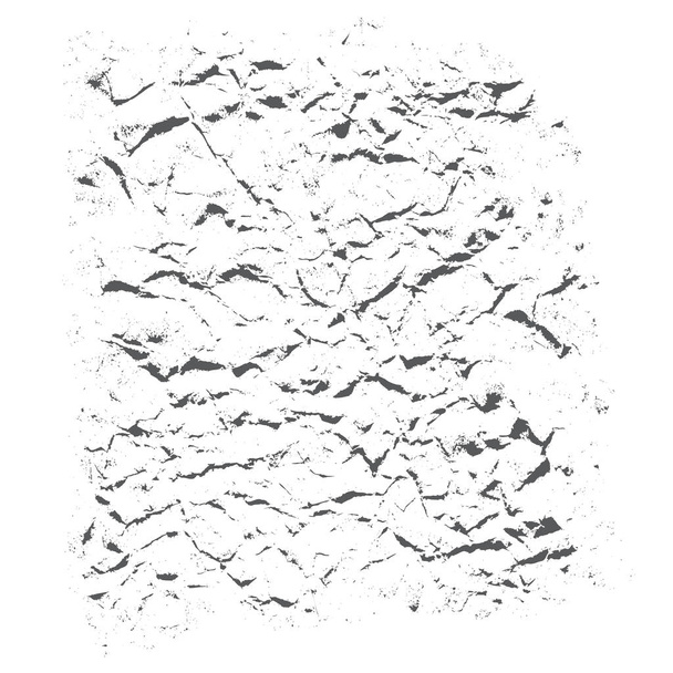 Grunge gleba ląd na białym tle - Wektor, obraz