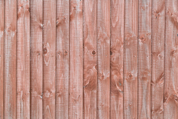 Timber wooden wall brown colour, background and texture - Foto, Bild