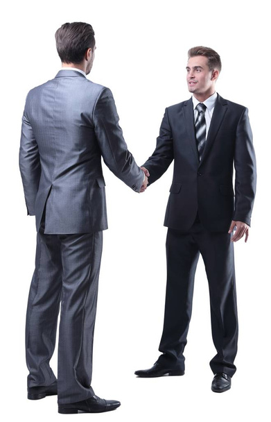 handshake of two new business partners - Foto, immagini