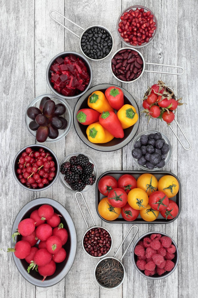 Health Eating with Anthocyanin Food - Photo, Image