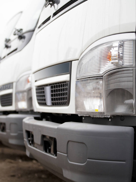 image of a new lorries - Foto, afbeelding