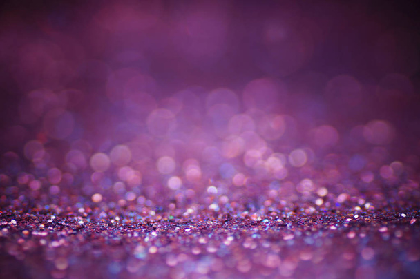 soft focus of purple and gray  background, texture and abstract floor for christmas and new year - can be used for display or montage your products (or foods) - Foto, immagini