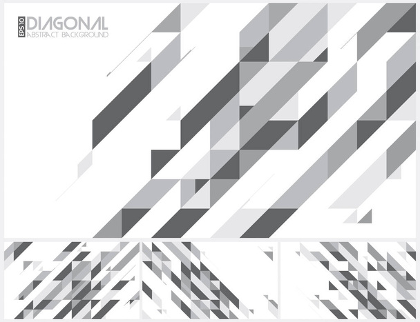 moderne diagonale abstrakte Hintergrund  - Vektor, Bild