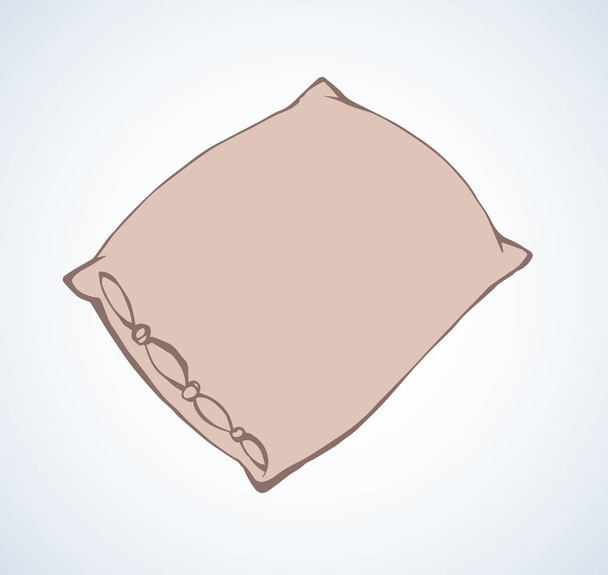 Pillow. Vector drawing - Vector, Image