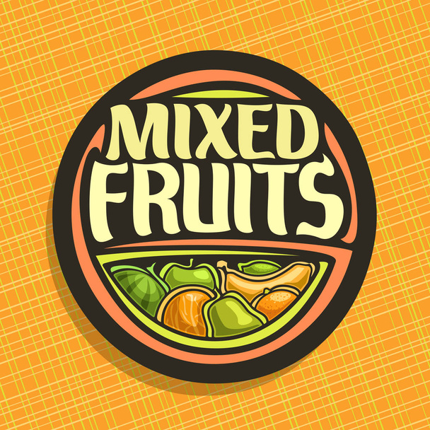 Vector logo for Fruits - Vector, Image