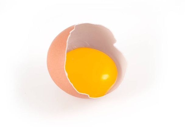 jaja wyizolowane na białym tle - Zdjęcie, obraz