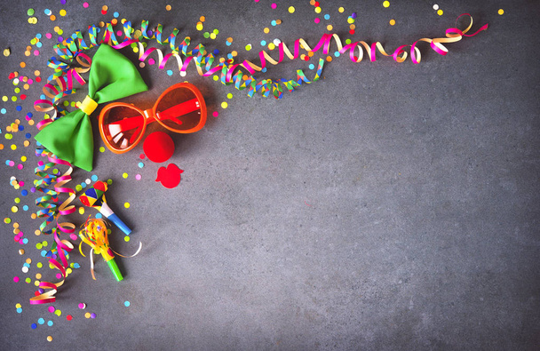 Colorful birthday or carnival background - Foto, Imagem