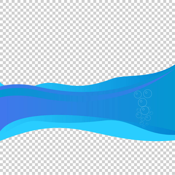 Water design element background overlay for message07 - Vector, Image