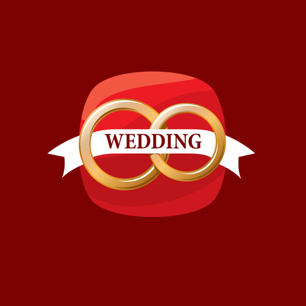 vector logo wedding - Vecteur, image