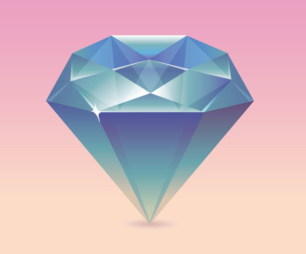 Diamanten vectorillustratie. - Vector, afbeelding