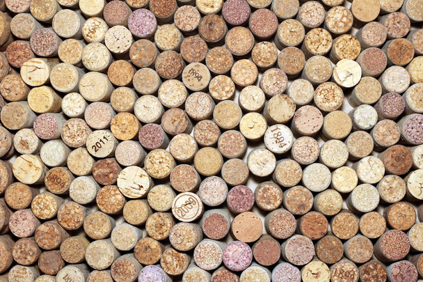 Fondo horizontal de corchos de botellas de vino
 - Foto, Imagen