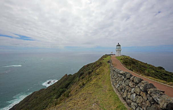 Nyom a világítótorony - Cape Reinga, Új-Zéland - Fotó, kép