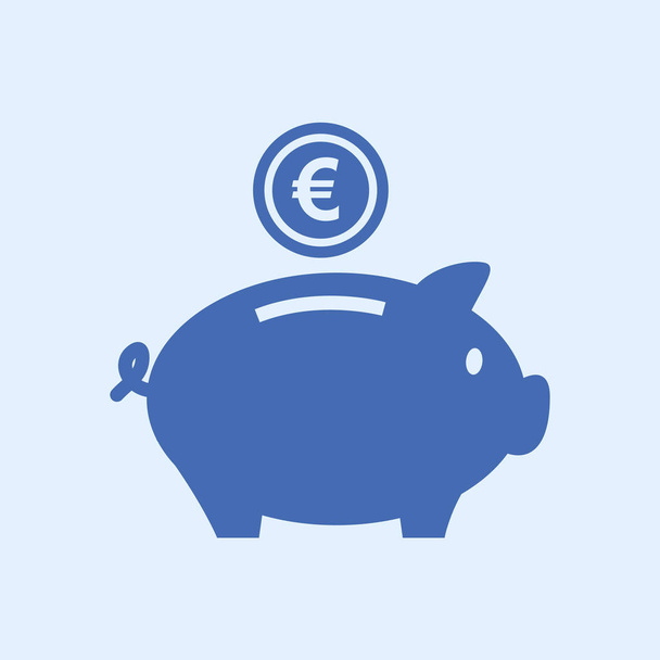Piggy bank money. - Vector, Image