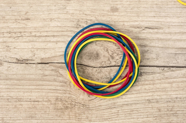 Colorful rubber bands - Photo, Image
