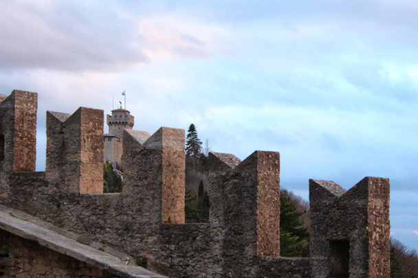San Marino Republic, Cesta tower, monument of the city - Photo, Image