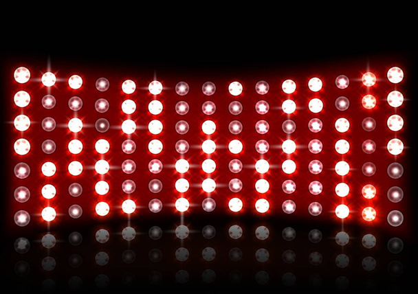 Vector illustration of Led projection screen - Vector, Image