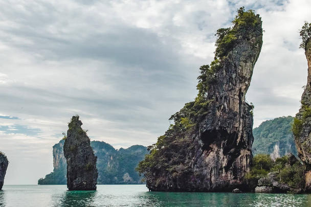 Νησιά του κόλπο Phang Nga στην Ταϊλάνδη - Φωτογραφία, εικόνα