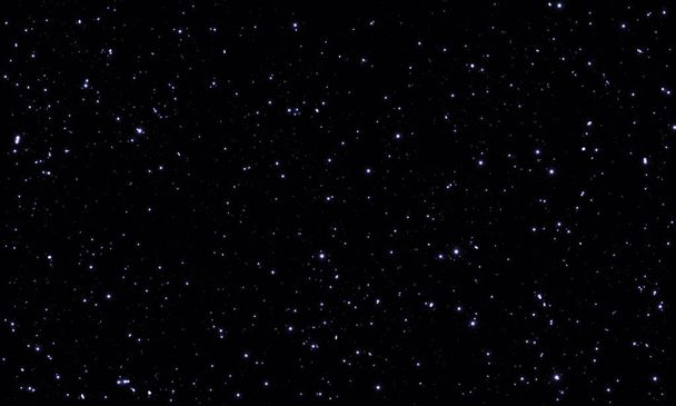 Nacht de sterrenhemel met sterren en planeten - Vector, afbeelding