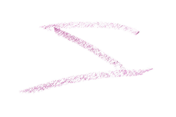 Стильный образец грима на белом фоне
 - Фото, изображение