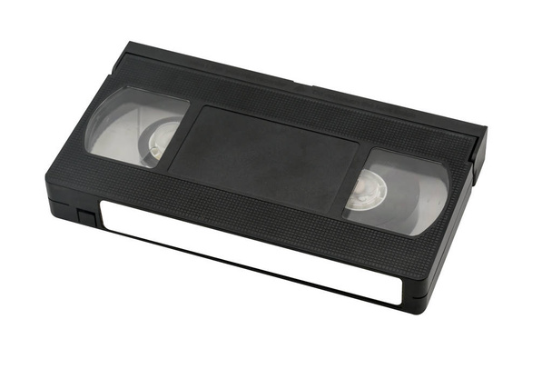 cassette vidéo close up isolé sur fond blanc
.  - Photo, image