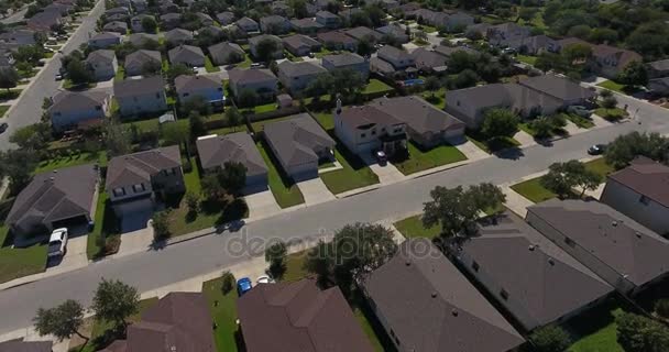 Ημέρα Flyover αεροφωτογραφιών της γειτονιάς του Σαν Αντόνιο του Τέξας - Πλάνα, βίντεο