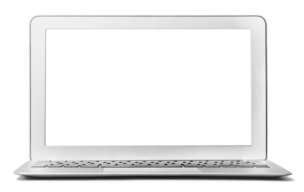 Laptop s prázdnou obrazovkou - Fotografie, Obrázek