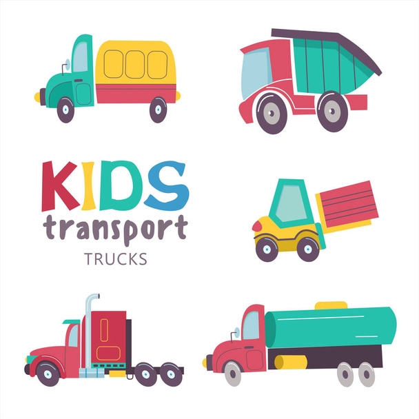 Collecte transport enfants
  - Vecteur, image