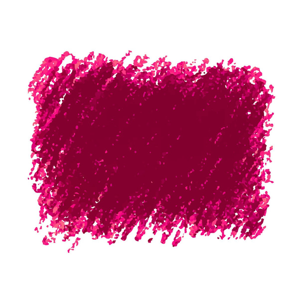 Розовый карандаш каракули текстуры пятна изолированы на белом фоне
 - Вектор,изображение