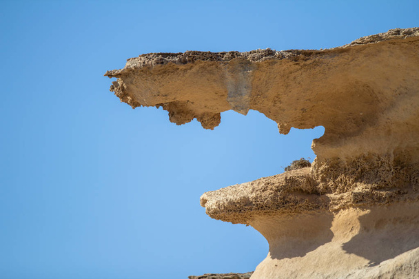 Rock on Es Calo des Mort beach, Formentera, Spain - Photo, Image