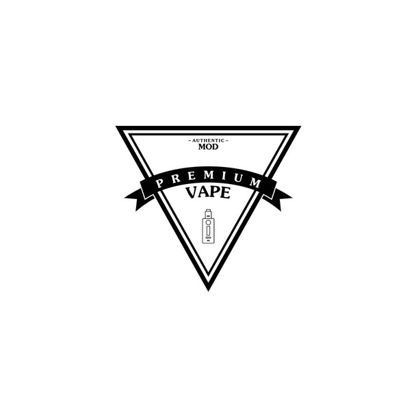 elektronische tragbare Verdampfer Logo - Vektor, Bild