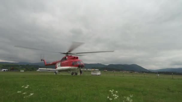 Take off from Poprad airport - Footage, Video