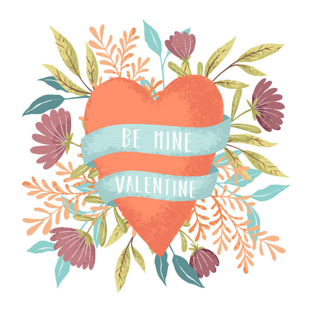 Día de San Valentín corazón
 - Vector, Imagen