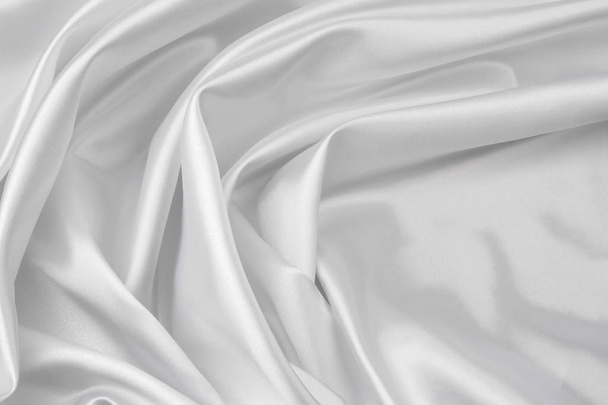 Tissu soie blanche
 - Photo, image