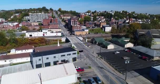 Εμπρός κεραία βολή της Πενσυλβανίας Canonsburg για την ίδρυση - Πλάνα, βίντεο