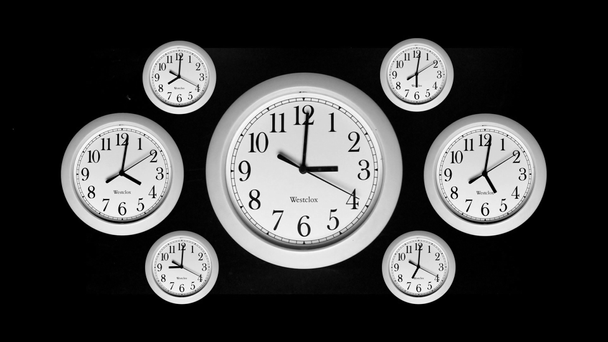 Zeitraffer - Uhren - Filmmaterial, Video